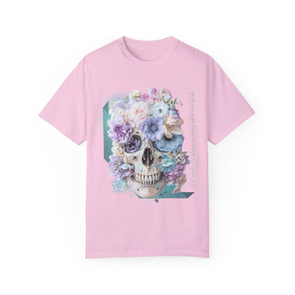 ARTISAN Cotton T-shirt flowers [Color variants]