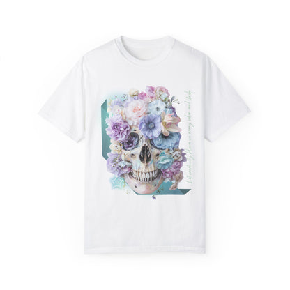 ARTISAN Cotton T-shirt flowers [Color variants]