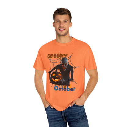 US Cotton Halloween T-shirt spooky