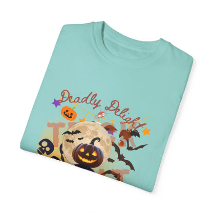 US Cotton Halloween T-shirt monster