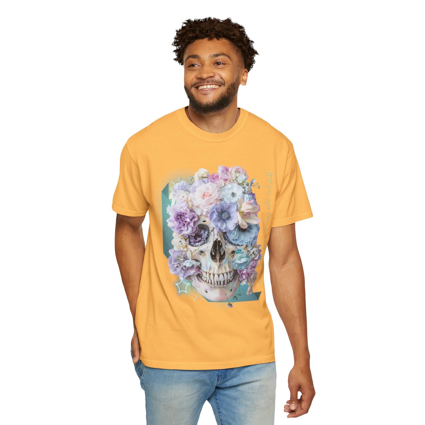 ARTISAN Cotton T-shirt flowers