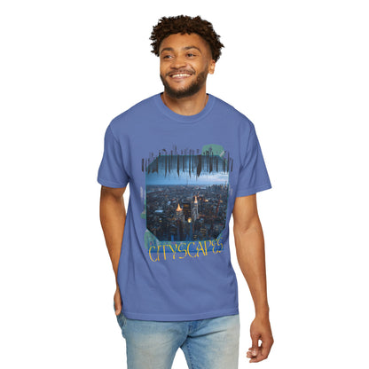 ARTISAN Cotton T-shirt cityscapes [Color Variants]