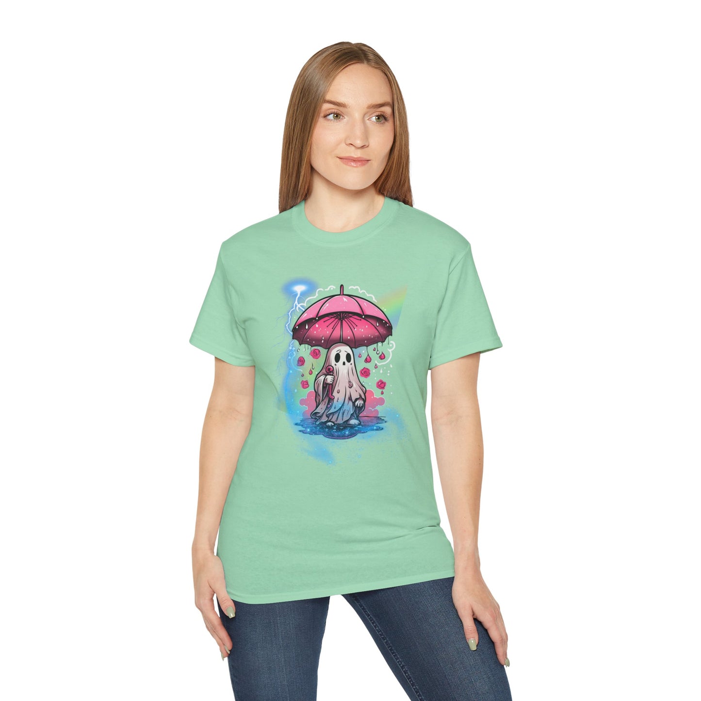 Women's Cotton T-shirt ghost