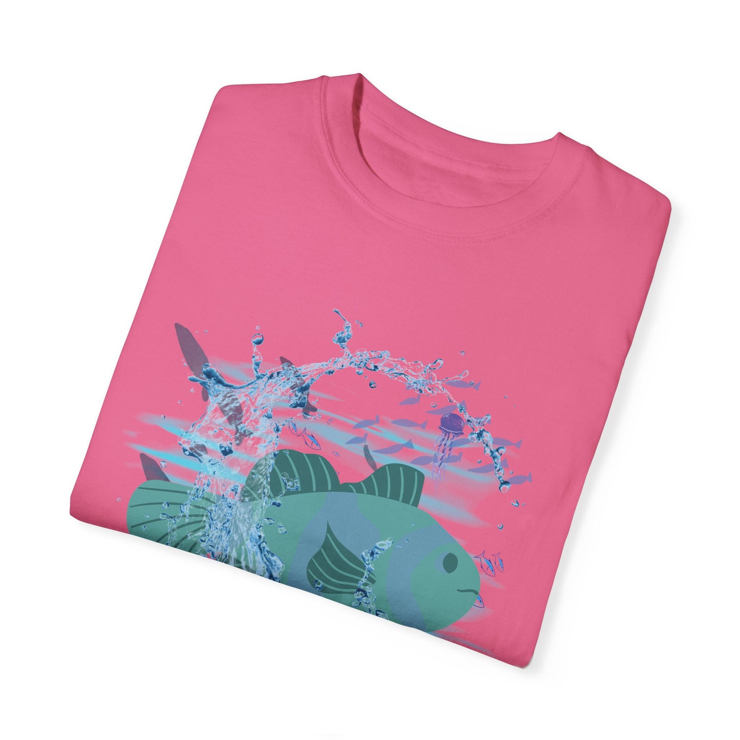 ARTISAN Cotton T-shirt waterfish