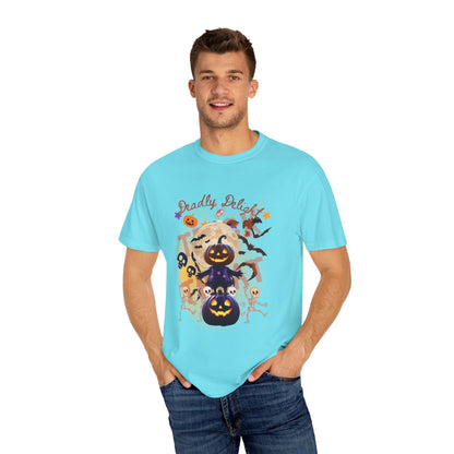 US Cotton Halloween T-shirt monster