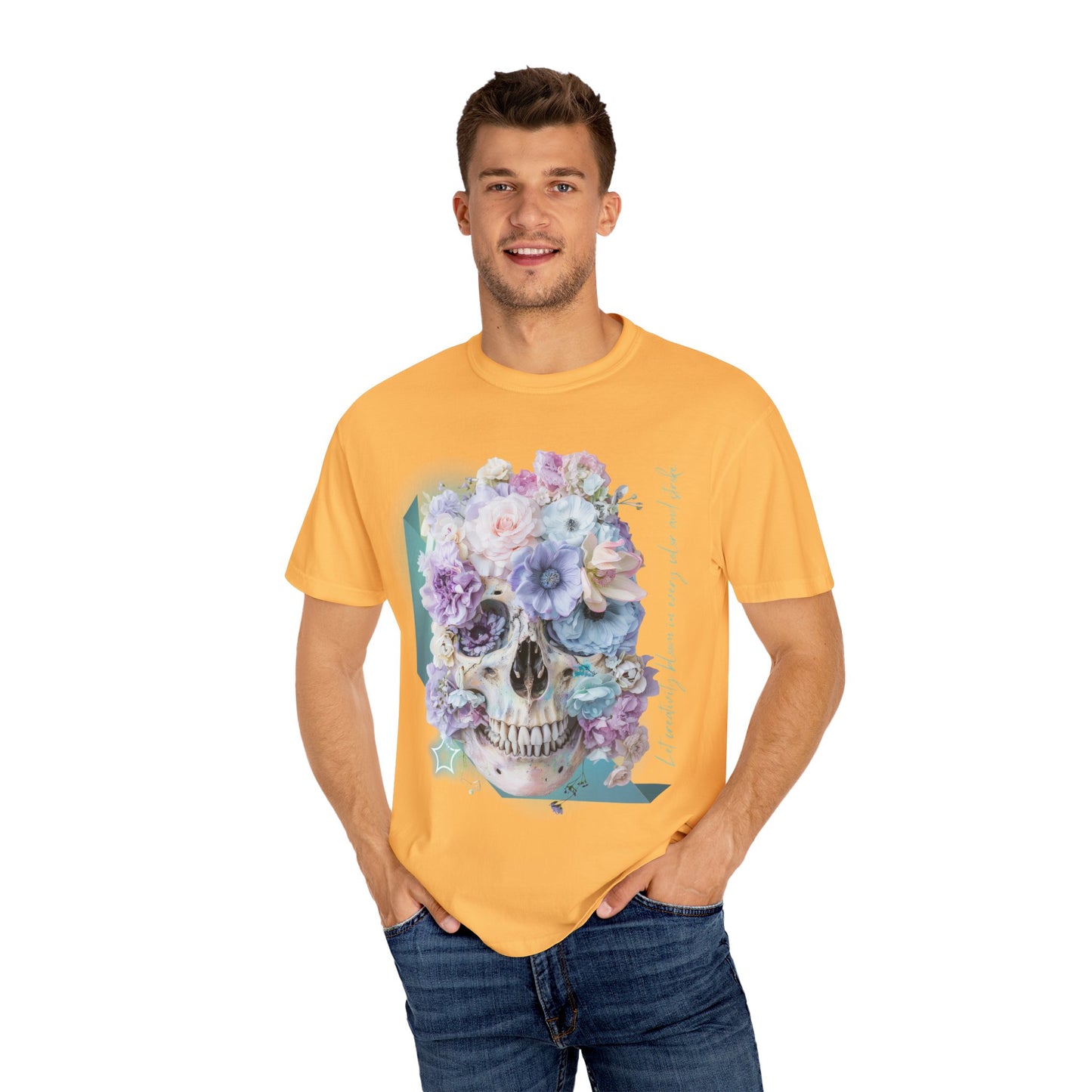 ARTISAN Cotton T-shirt flowers