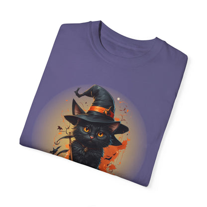 US Cotton Halloween T-shirt raven