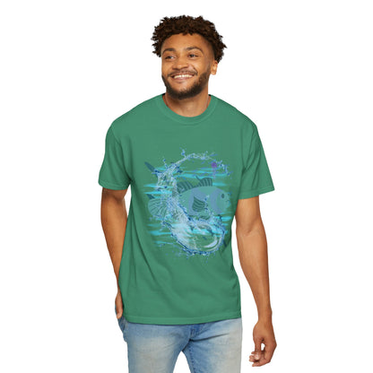 ARTISAN Cotton T-shirt waterfish