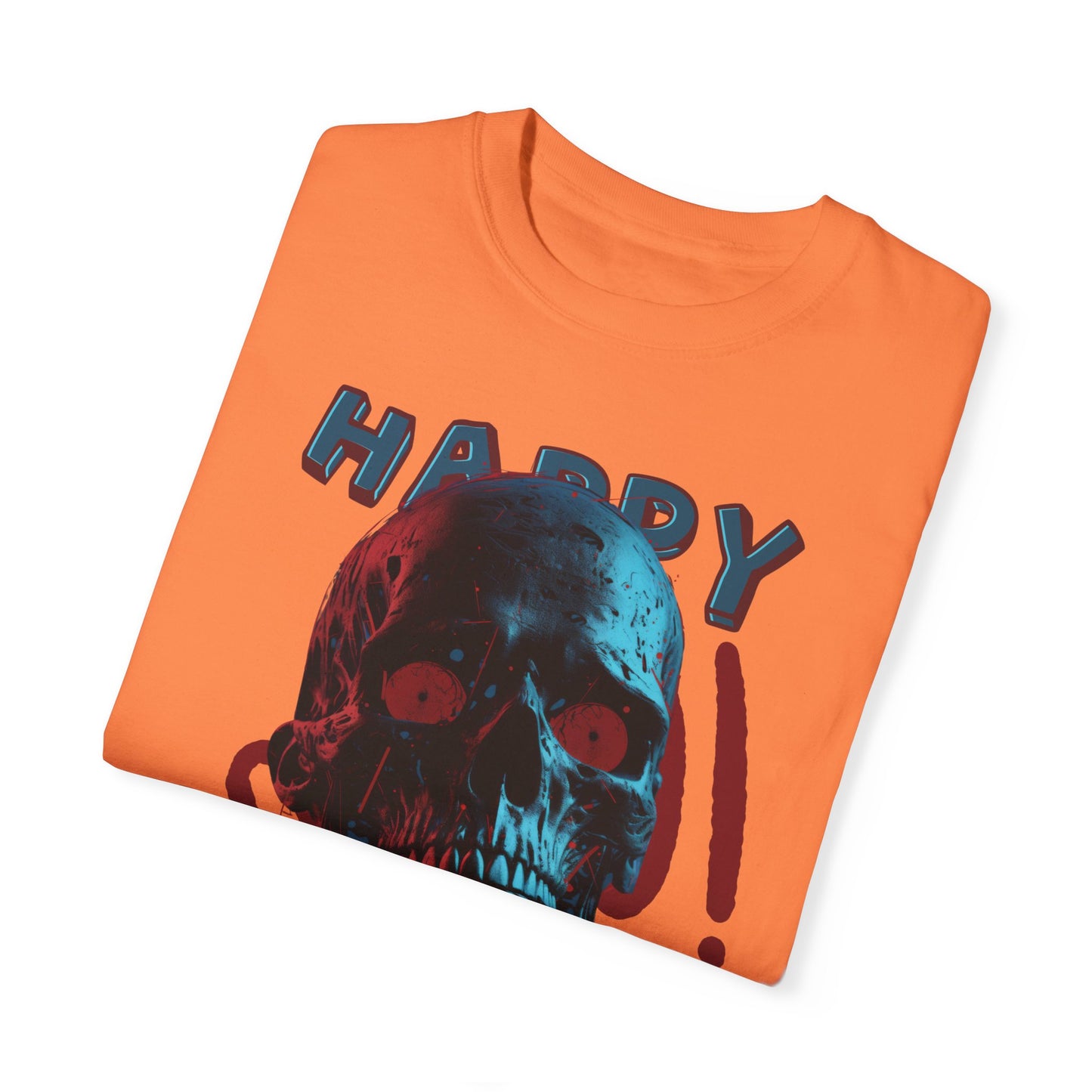 US Cotton Halloween T-shirt skull