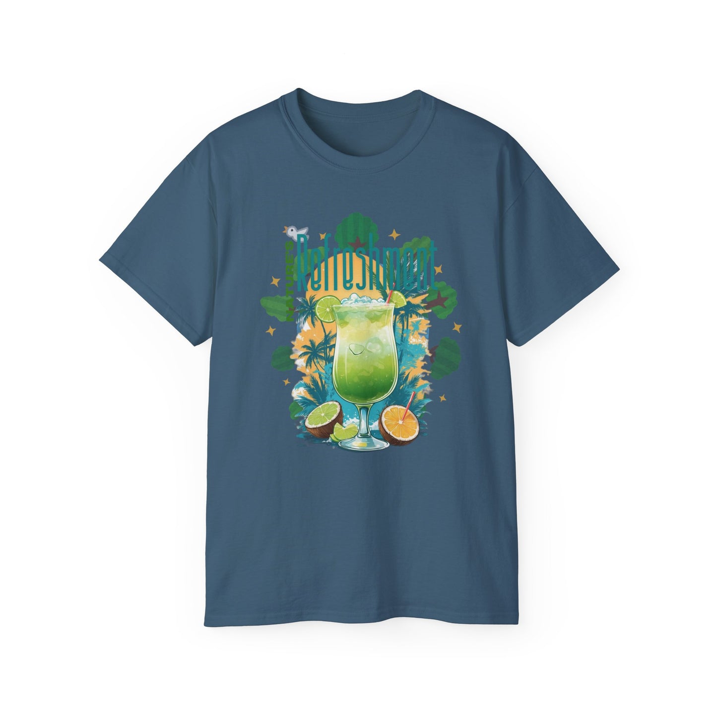 Cotton T-shirt refreshment