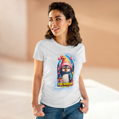 Women's Midweight Cotton Tee penguin