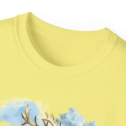 Women's Cotton T-shirt deer