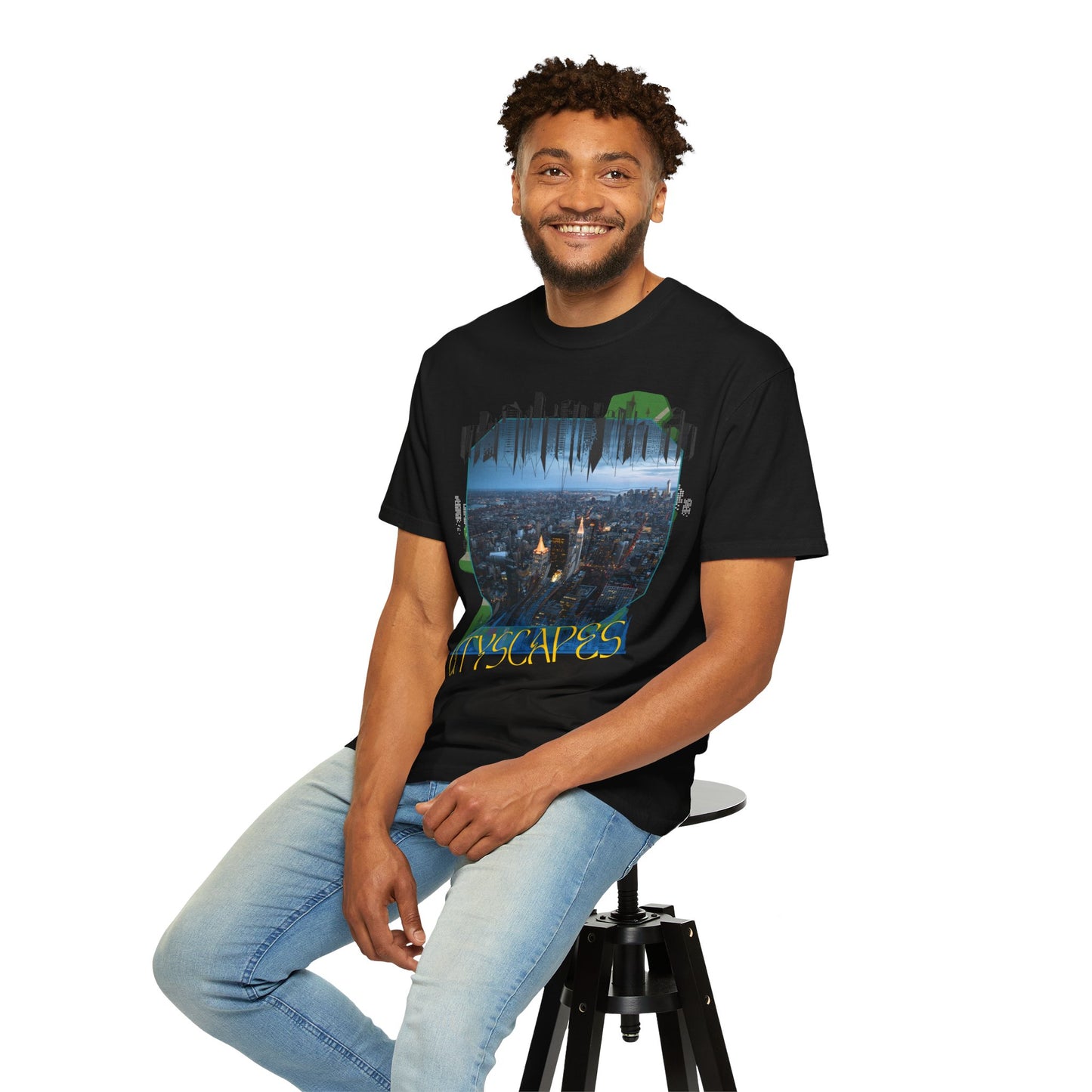 ARTISAN Cotton T-shirt cityscapes