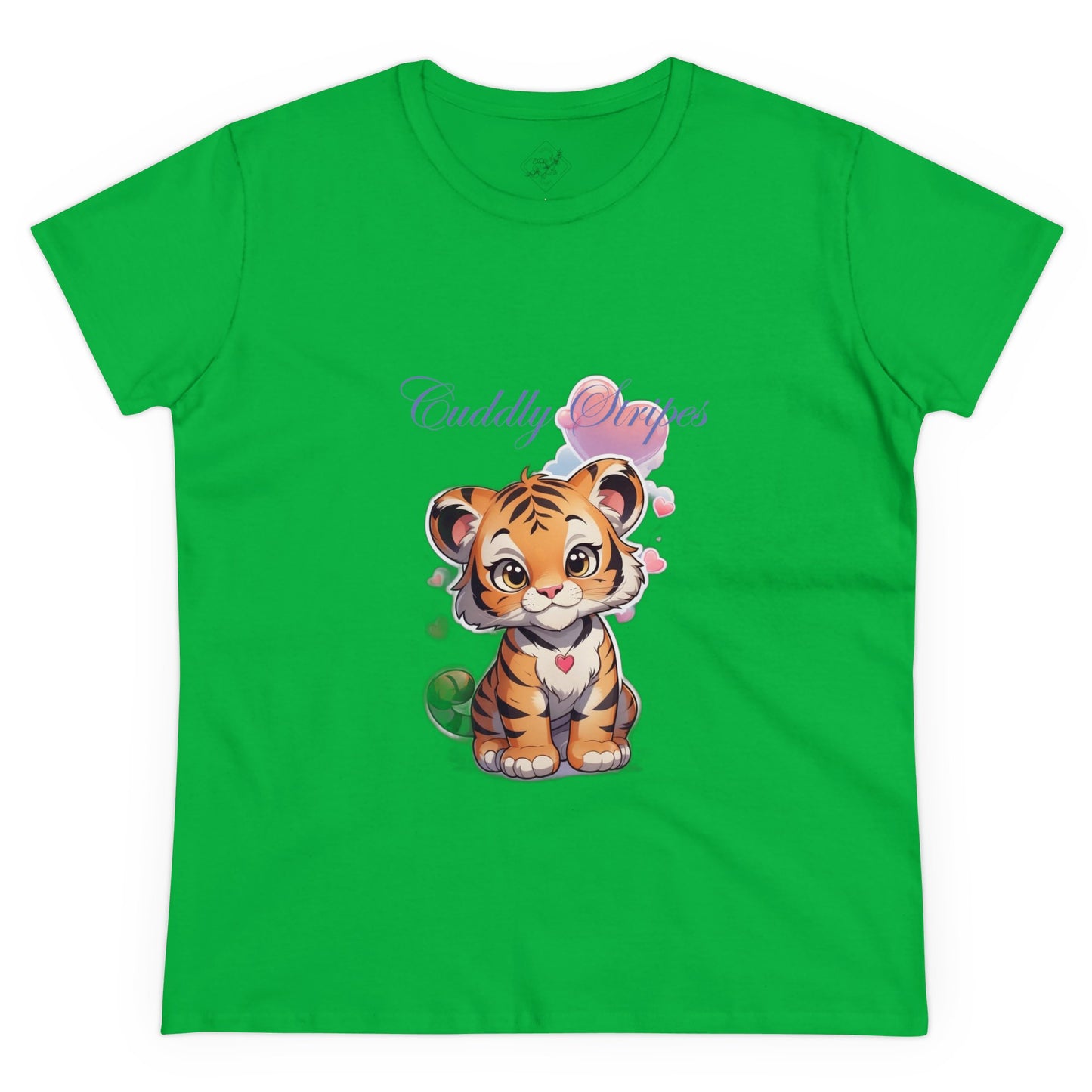 Women's Midweight Cotton Tee cub design