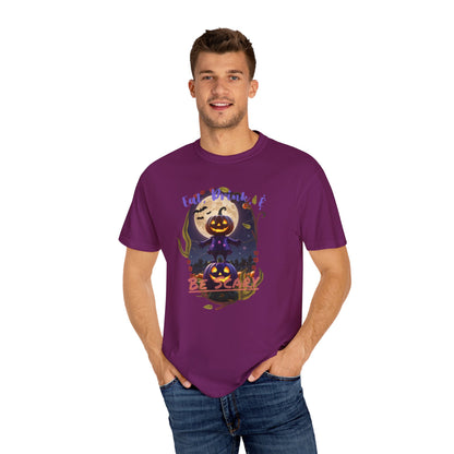 US Cotton Halloween T-shirt be scary