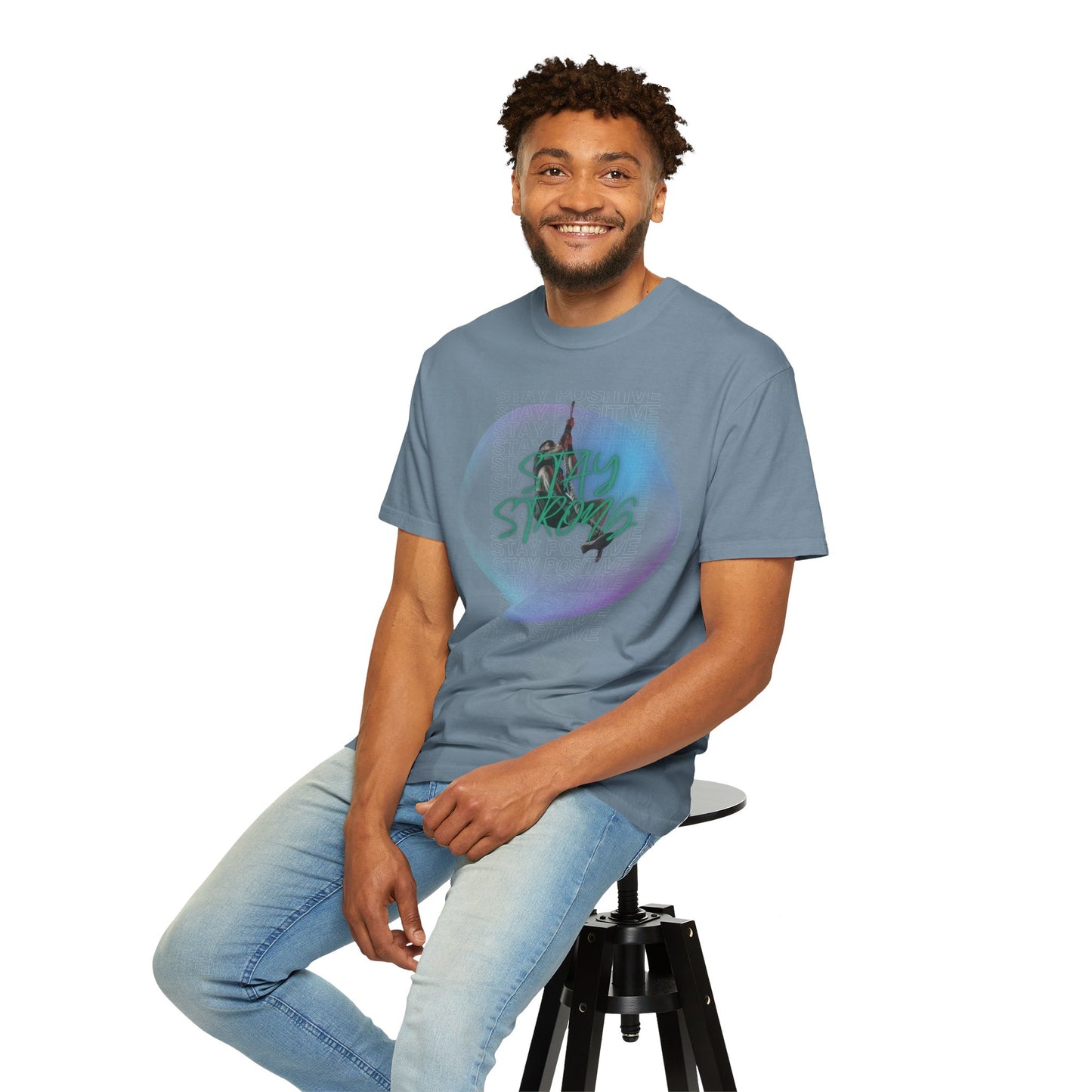 ARTISAN Cotton T-shirt stay positive