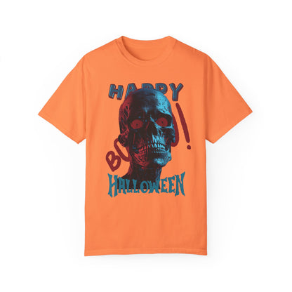 US Cotton Halloween T-shirt skull