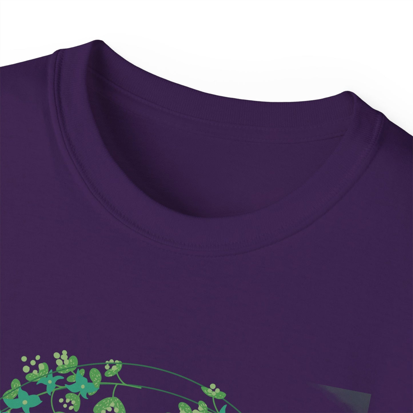 Women's Cotton T-shirt flowers