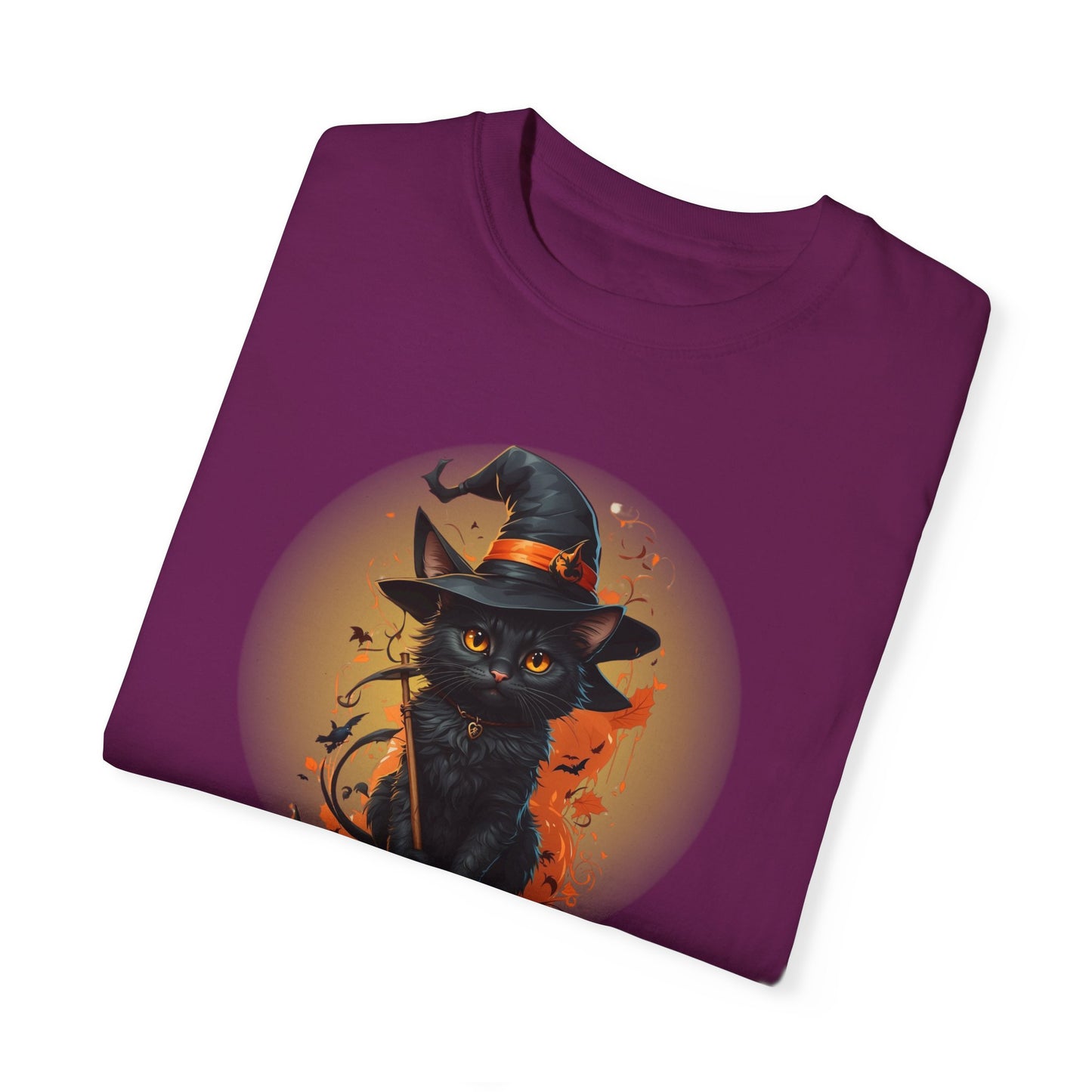 US Cotton Halloween T-shirt raven