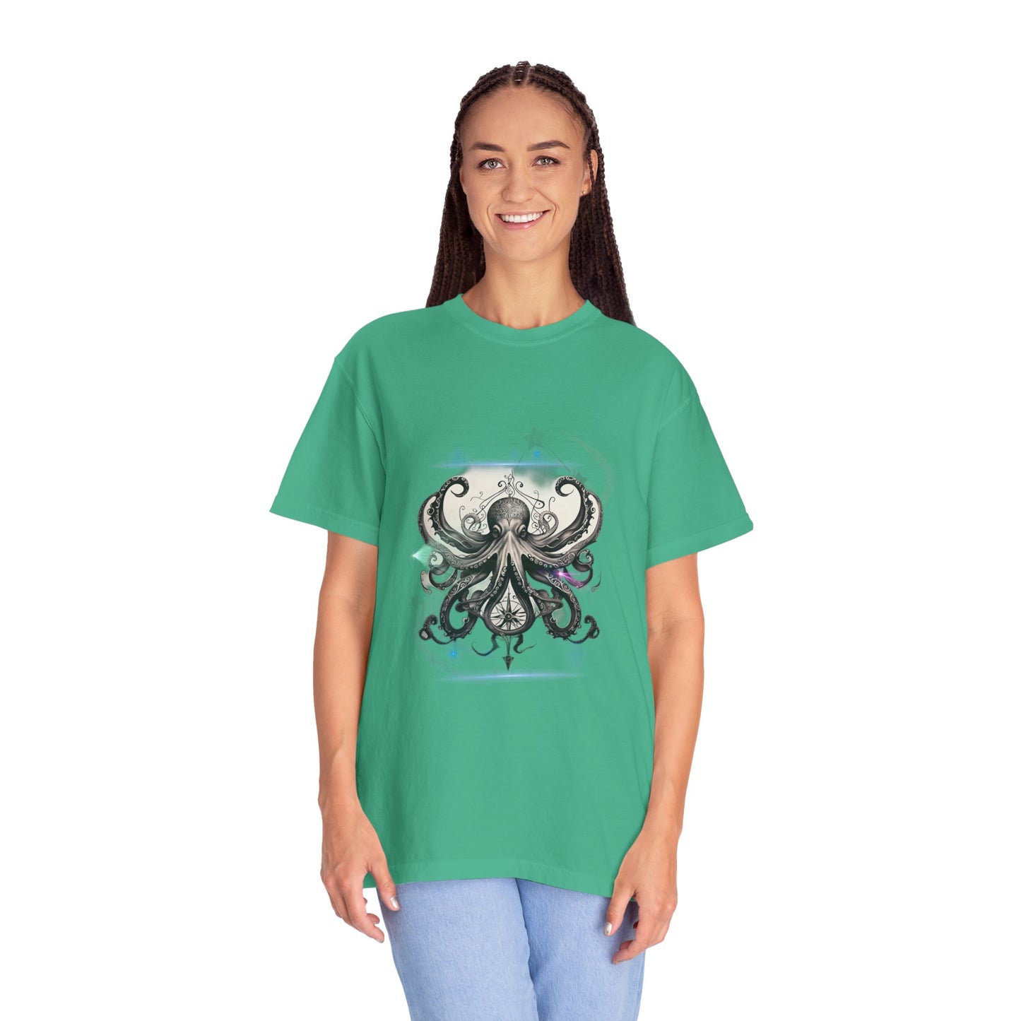 ARTISAN Cotton T-shirt octopus