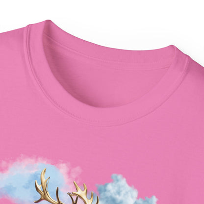 Women's Cotton T-shirt deer