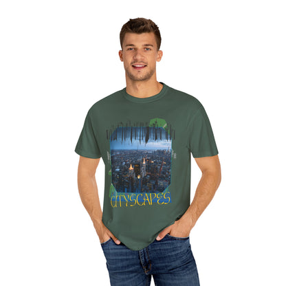 ARTISAN Cotton T-shirt cityscapes [Color Variants]