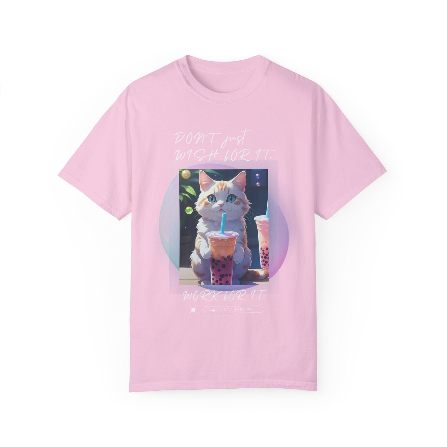 ARTISAN Cotton T-shirt cat design [Color Variants]