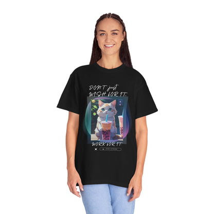 ARTISAN Cotton T-shirt cat design