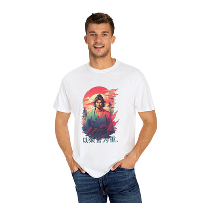 ARTISAN Cotton T-shirt samurai