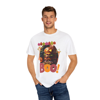 US Cotton Halloween T-shirt boo!