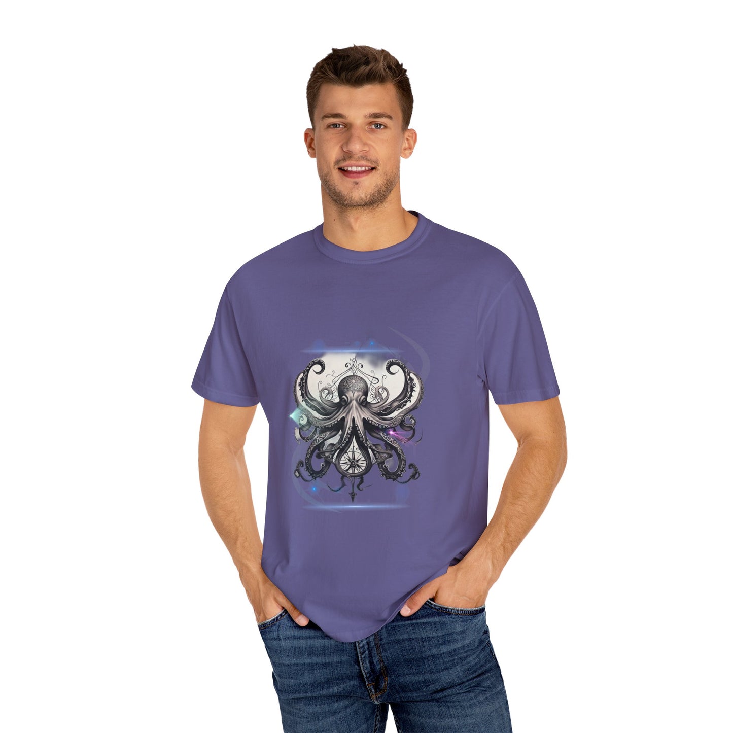 ARTISAN Cotton T-shirt octopus