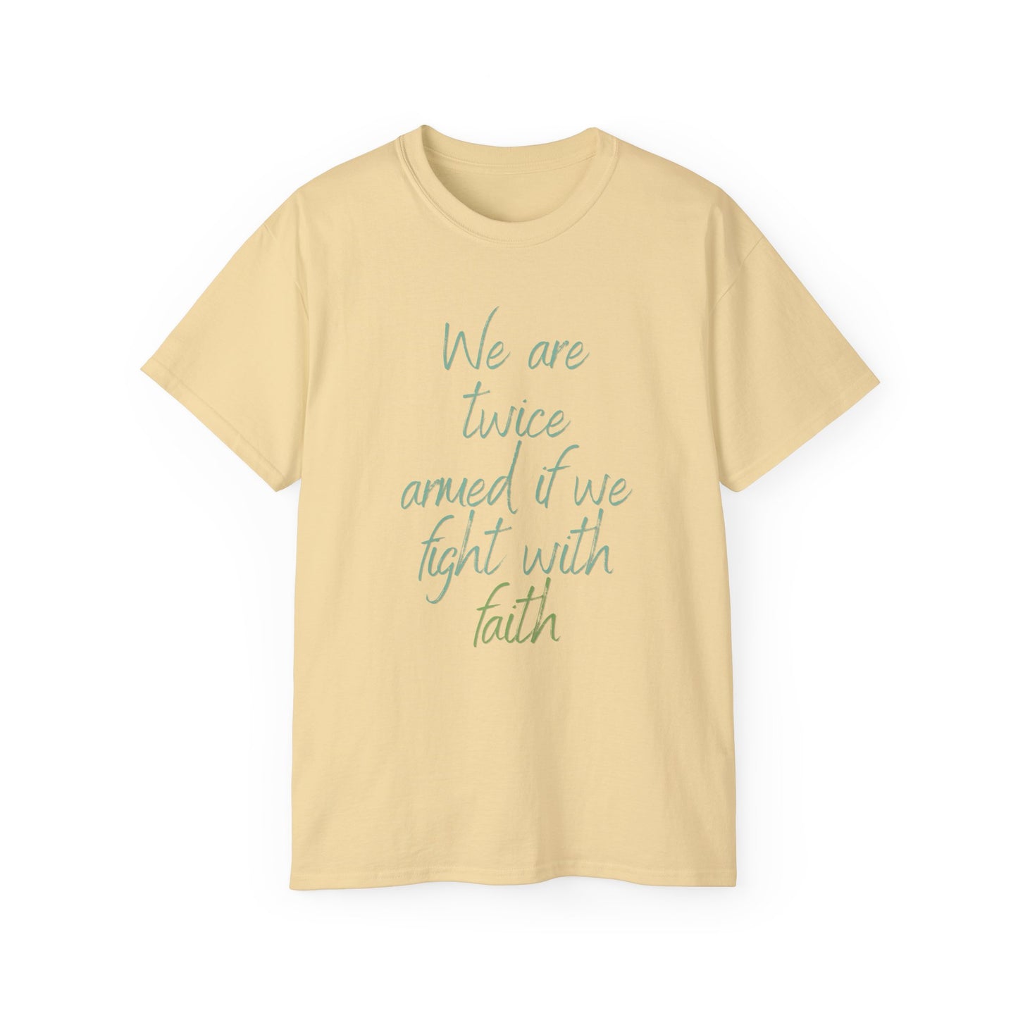 QT Cotton T-shirt faith