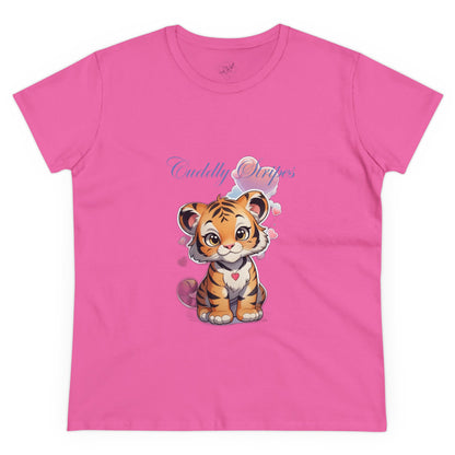 Women's Midweight Cotton Tee cub design