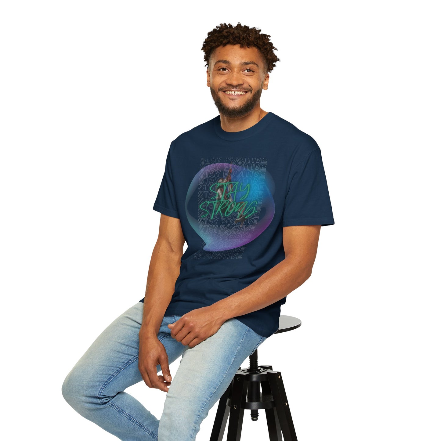 ARTISAN Cotton T-shirt stay positive