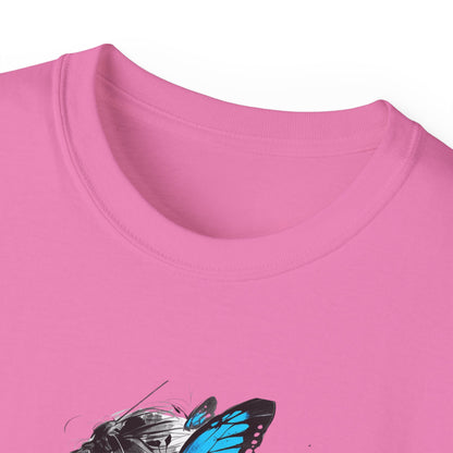 Women's Cotton T-shirt butterflies