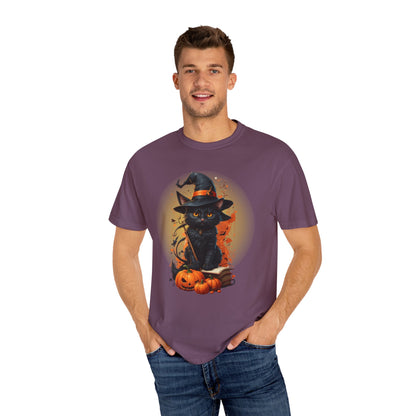 US Cotton Halloween T-shirt raven