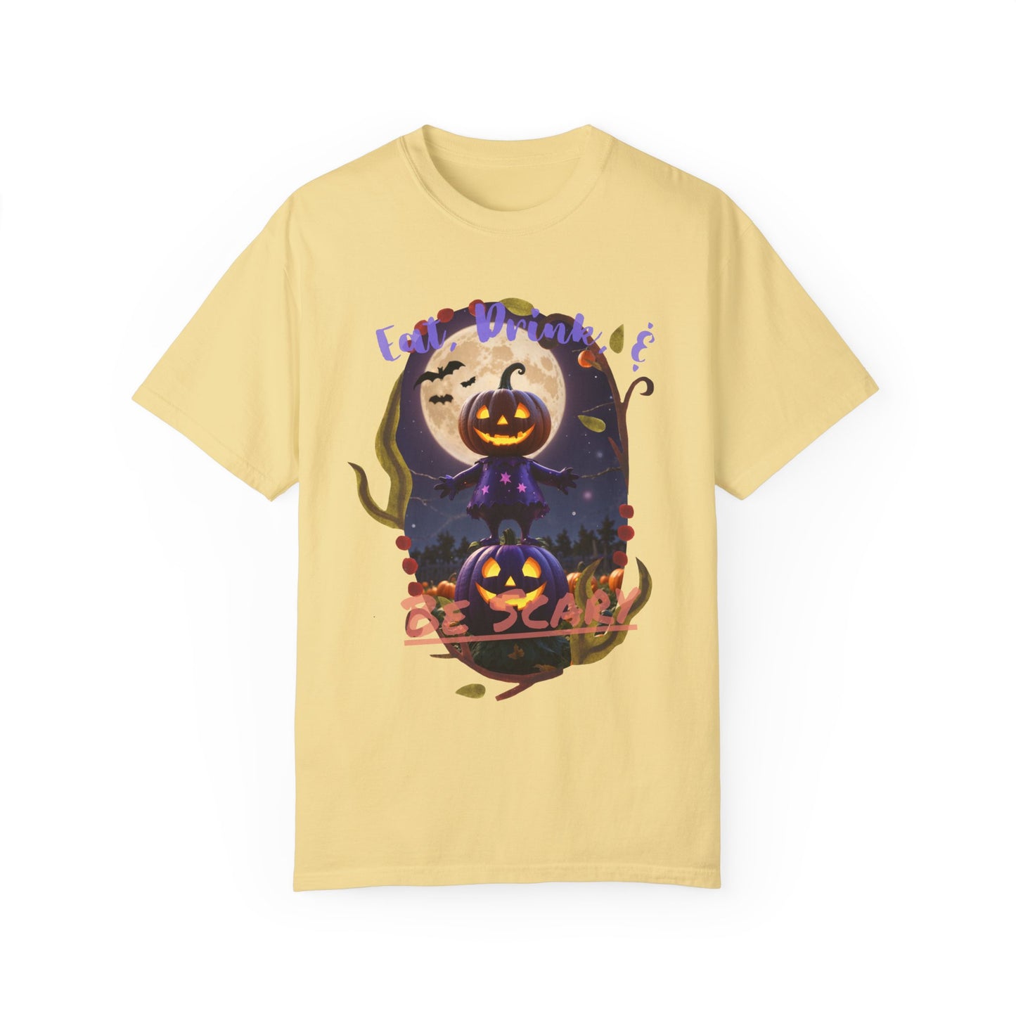 US Cotton Halloween T-shirt be scary