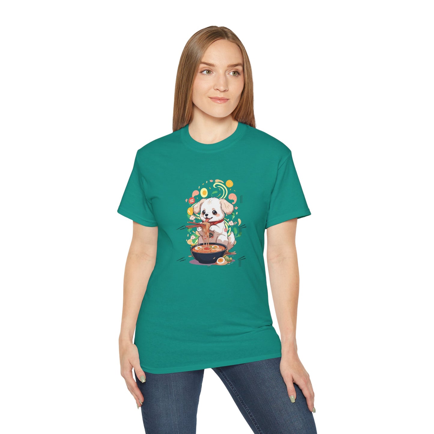 Women's Cotton T-shirt puppy