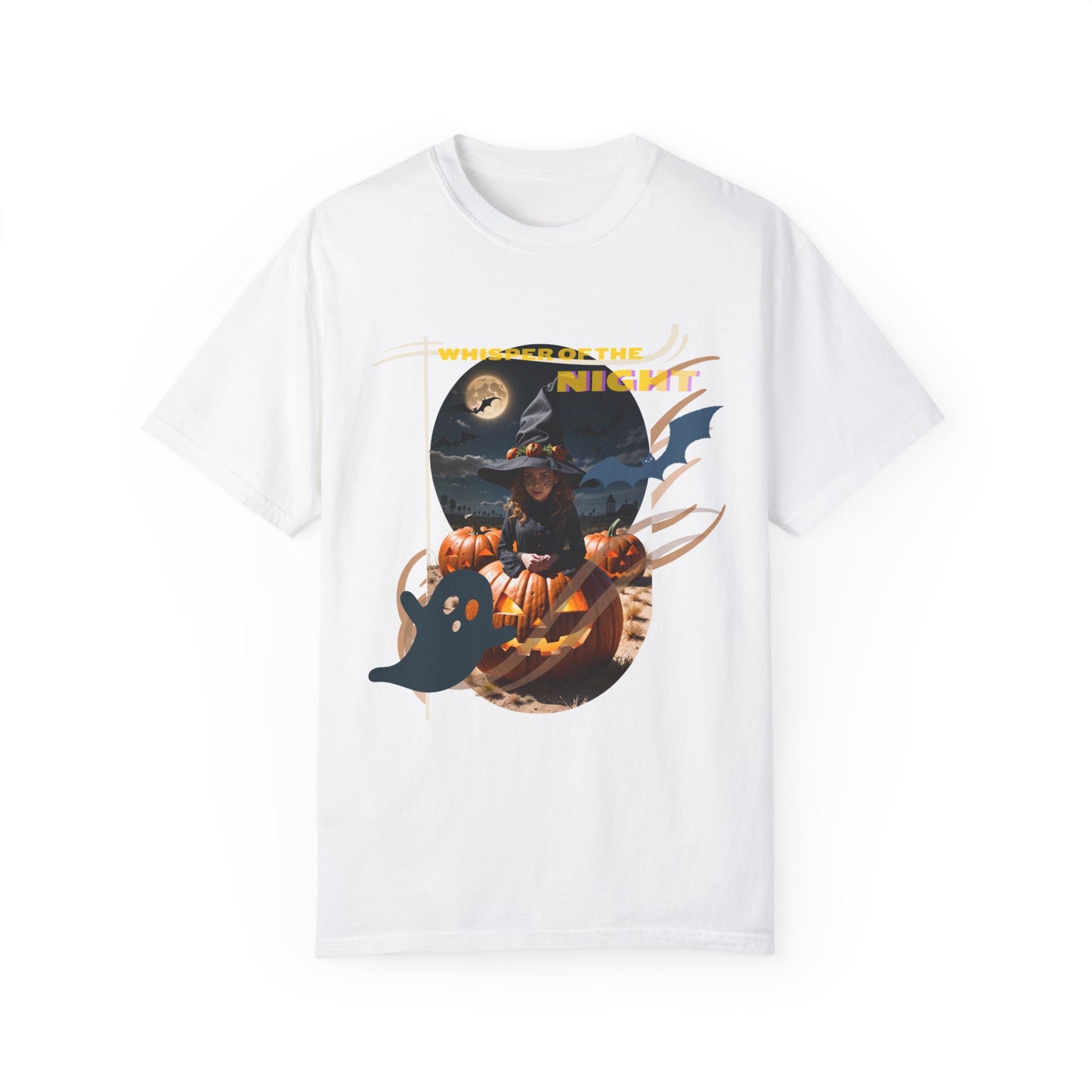 US Cotton T-shirt  jack-o'-lantern