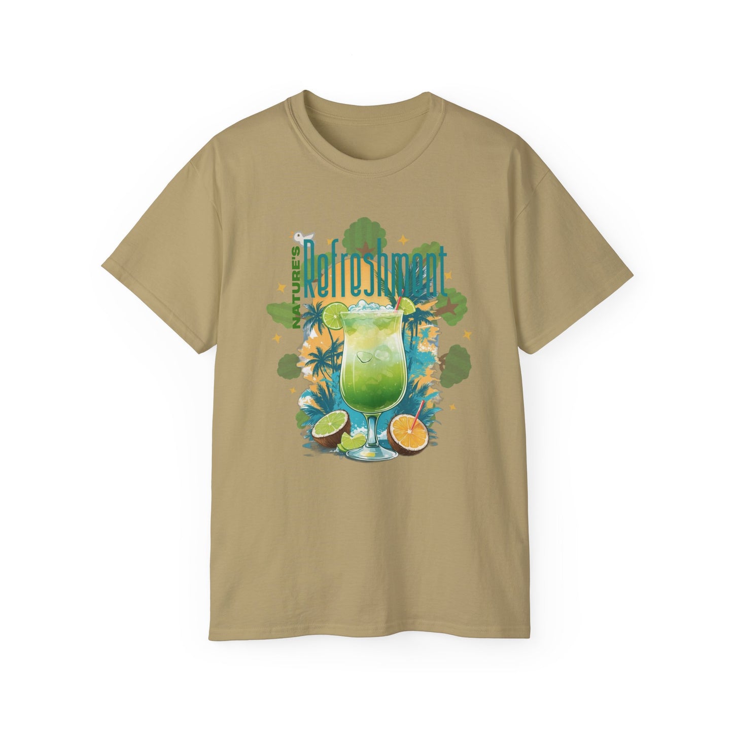 Cotton T-shirt refreshment