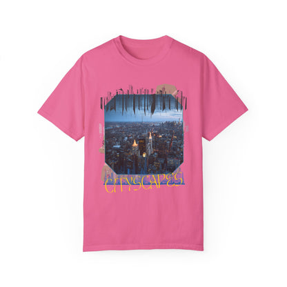 ARTISAN Cotton T-shirt cityscapes [Color Variants]