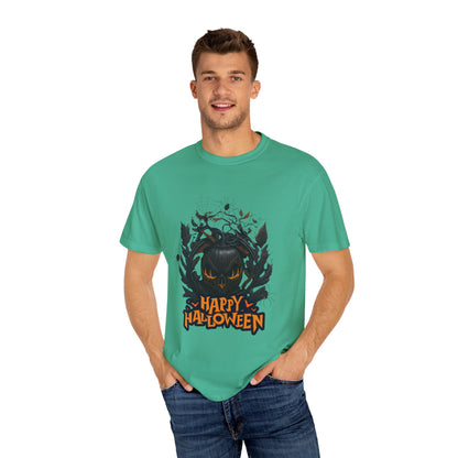 US Cotton Halloween T-shirt ghostly