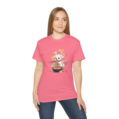 Women's Cotton T-shirt puppy