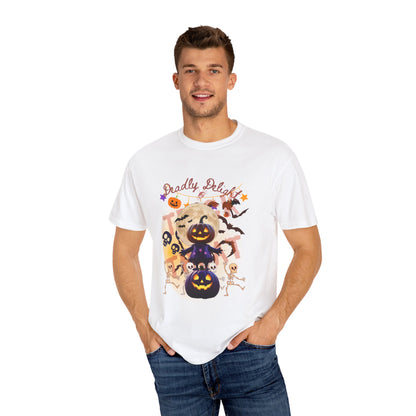 US Cotton Halloween T-shirt monster