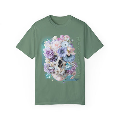 ARTISAN Cotton T-shirt flowers