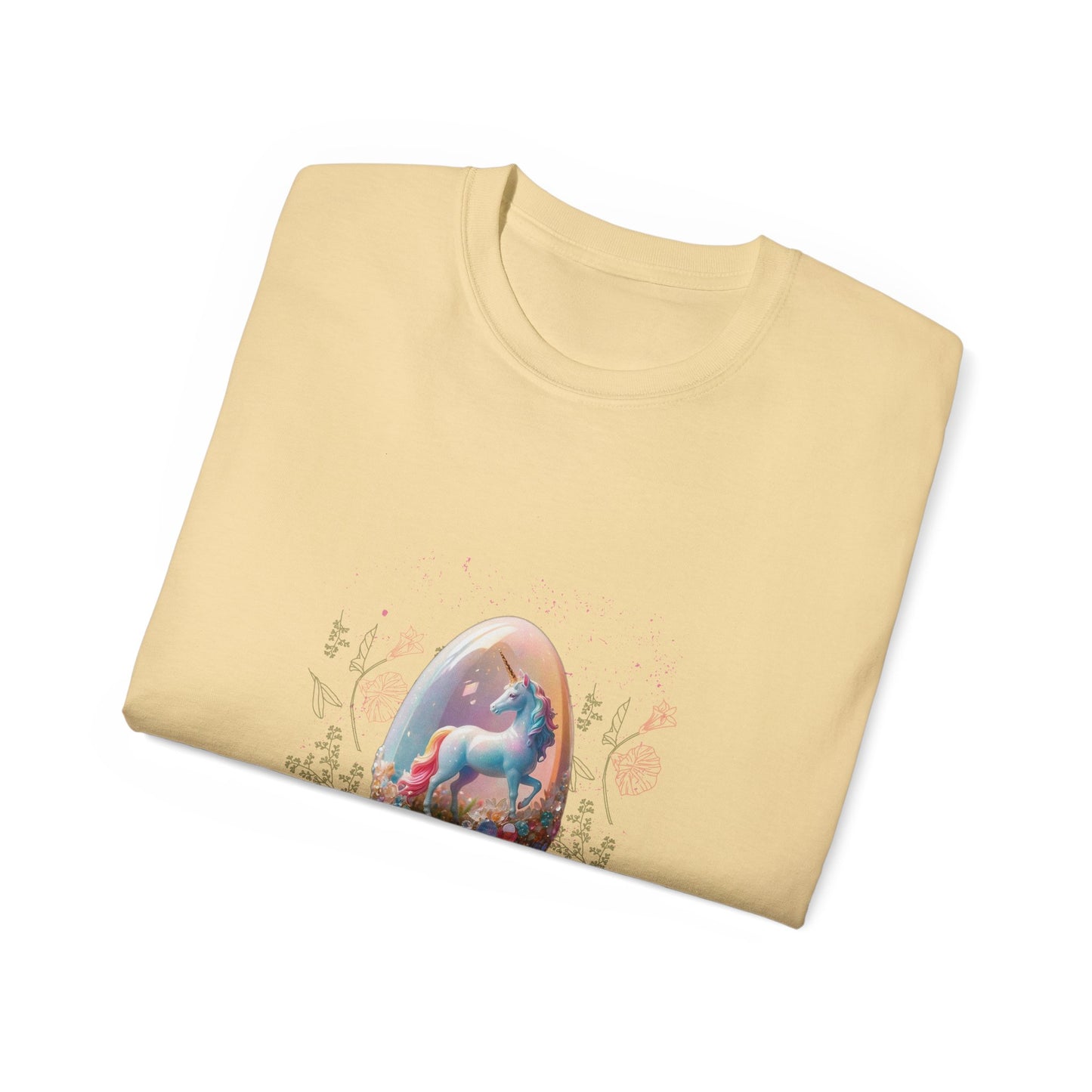 Women's Cotton T-shirt unicorn