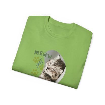 Women's Cotton T-shirt kitten