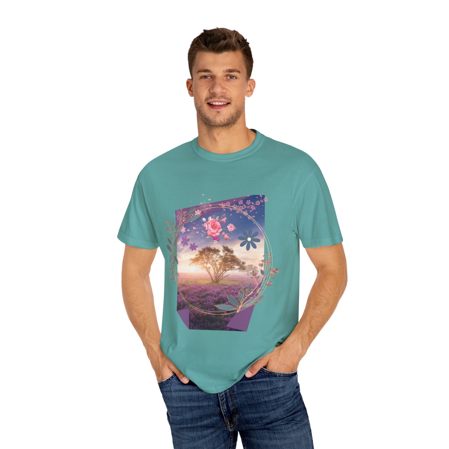 ARTISAN Cotton T-shirt sunrise