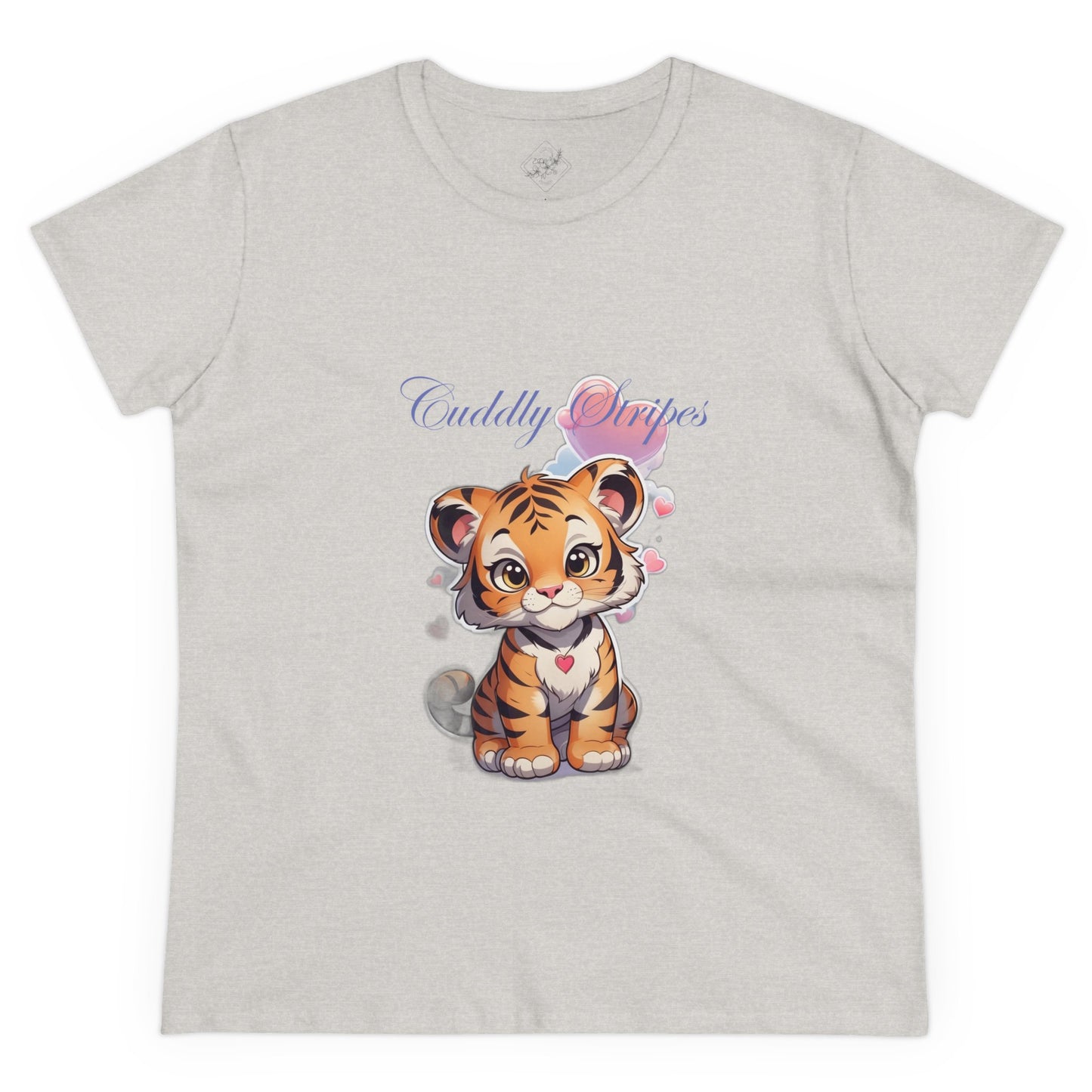 Women's Midweight Cotton Tee cub design