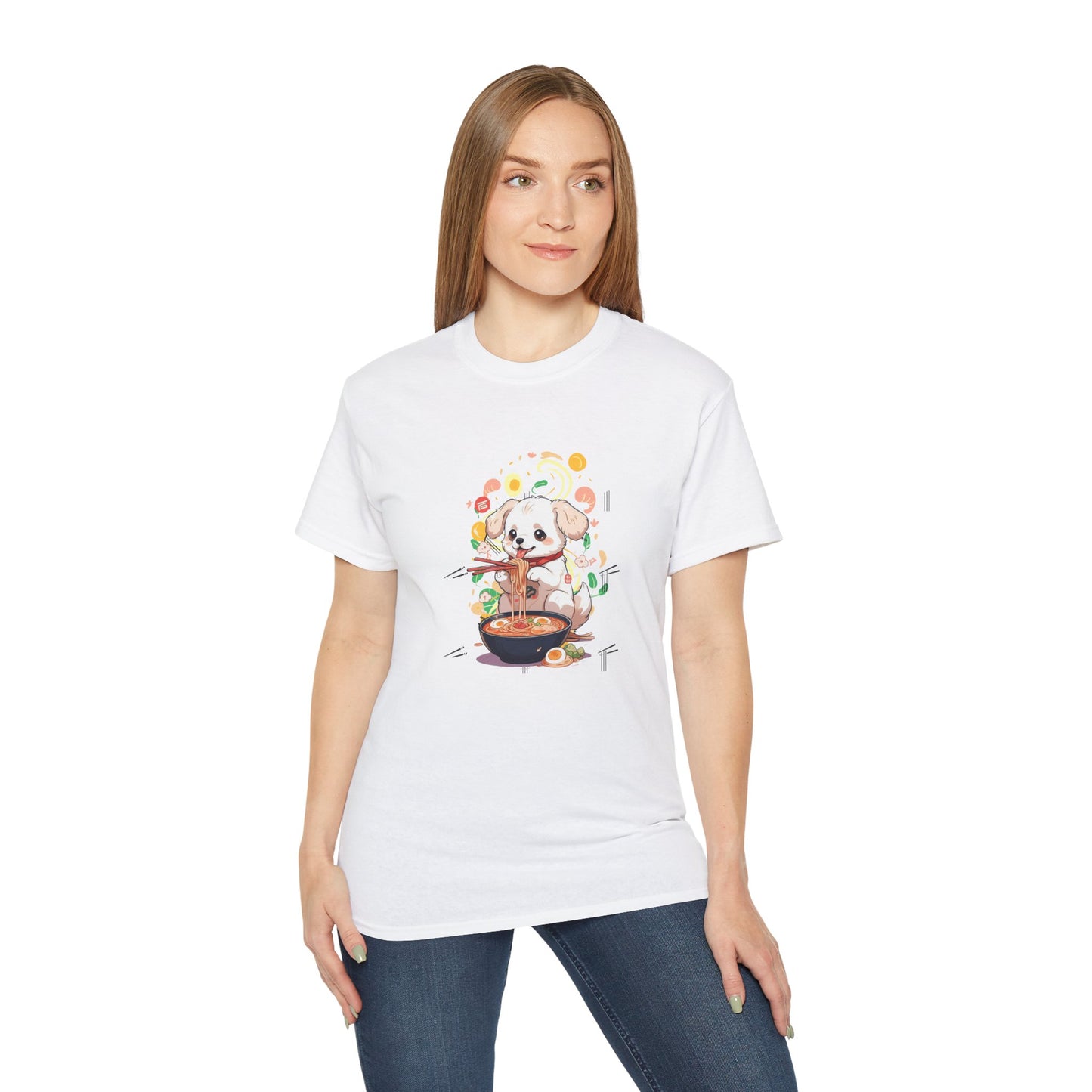 Women's Cotton T-shirt puppy